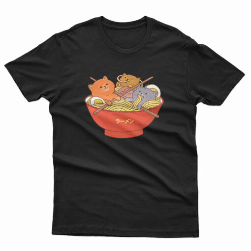 Ramen And Cats T-Shirt