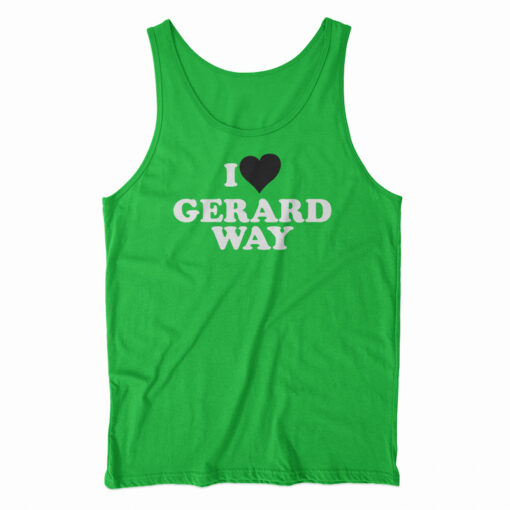 I Love Gerard Way Tank Top