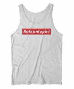 Raikantopini Red Box Logo Tank Top
