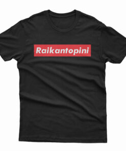 Raikantopini Red Box Logo T-Shirt