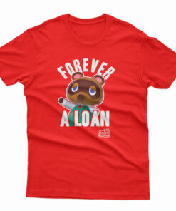Nintendo Animal Crossing Tom Nook Forever A Loan T-Shirt
