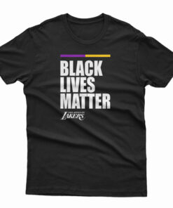 Black Lives Matter Lakers T-Shirt