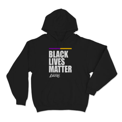 Black Lives Matter Lakers Hoodie