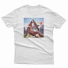 Jesus Crossing Up Satan Basketball T-Shirt