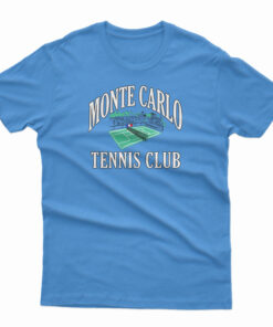 Monte Carlo Tennis Club Illustration T-shirt