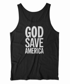 Kanye West God Save America Tank Top