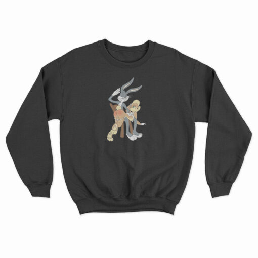 Bugs Bunny Lola Bunny Spank Sweatshirt