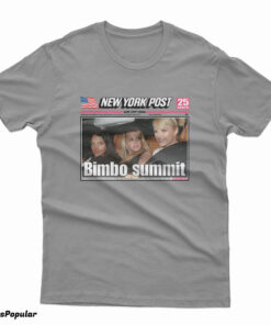 New York Post Bimbo Summit T-Shirt