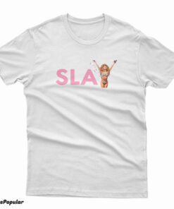 Lady Gaga in Bikini Slay T-Shirt