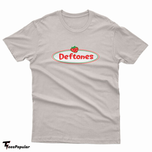 Deftones Strawberry Shortcake Logo Parody T-Shirt