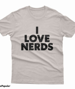 Kim Kardashian I Love Nerds T-Shirt