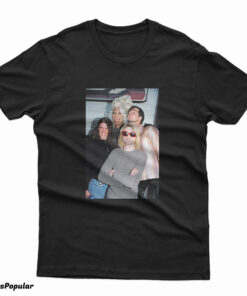Rupaul And Nirvana Dave Grohl Kurt Cobain Krist Novoselic T-Shirt