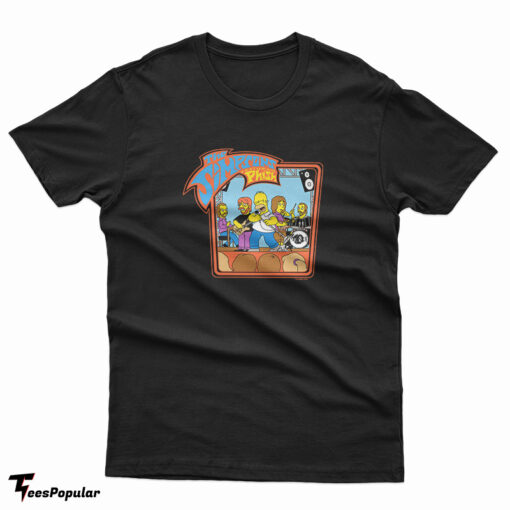 Vintage The Simpsons Featuring Phish Springfield Tour 2002 T-Shirt
