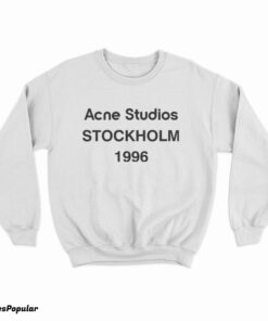 Acne Studios Stockholm 1996 Sweatshirt
