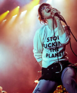 Hayley Williams Stop Fucking The Planet Sweatshirt