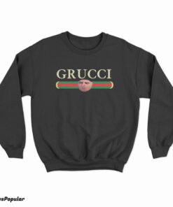 Angry Grucci Logo Parody Sweatshirt
