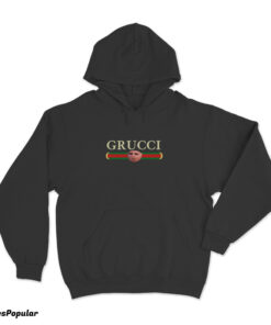 Angry Grucci Logo Parody Hoodie