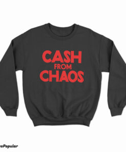 Hayley Williams Wearing Cash From Chaos Sweatshirt