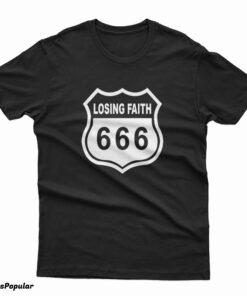 Losing Faith 666 - Nikki Sixx Motley Crue T-Shirt