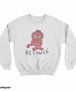 Beyoncé Garfield Cartoon Parody Sweatshirt