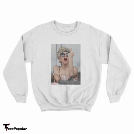 Lady Gaga Middle Finger Sweatshirt