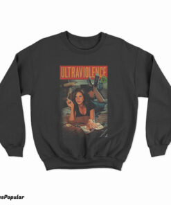 Lana Del Rey Ultraviolence Pulp Fiction Parody Sweatshirt