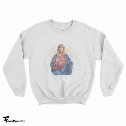 Taylor Swift Jesus Taylor Swift Parody Sweatshirt