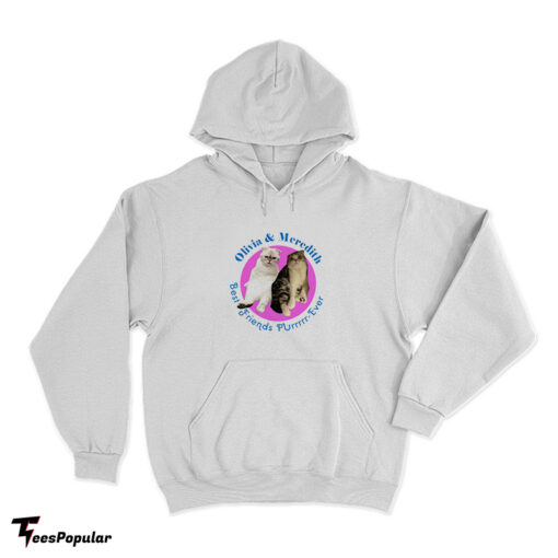 Deadpool Olivia And Meredith Best Friends Purr Ever Hoodie