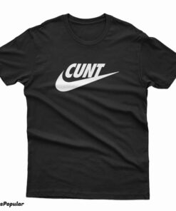 NK Cunt Logo Parody T-Shirt