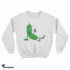Ikea Stunsig Green Pickle Phone Sweatshirt
