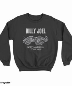 Billy Joel North American Tour 1978 Sweatshirt