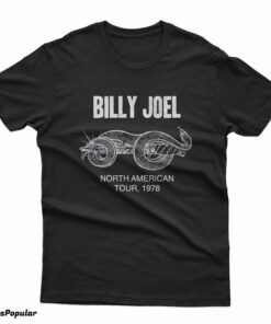 Billy Joel North American Tour 1978 T-Shirt