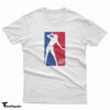 Taylor Swift Singing Pose NBA Logo Parody T-Shirt