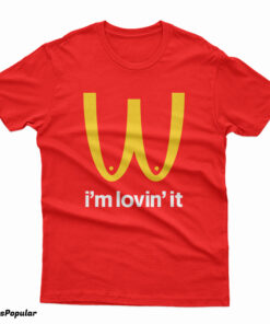 I'm Lovin' It McDonald's Boobies Boobs Parody T-Shirt
