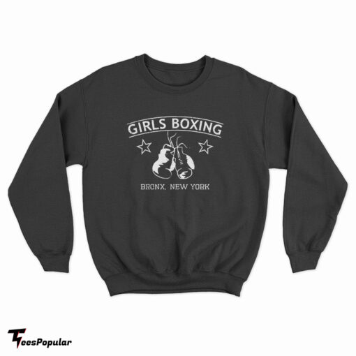 Tv Show Friends Rachel Green Girls Boxing Bronx New York Sweatshirt