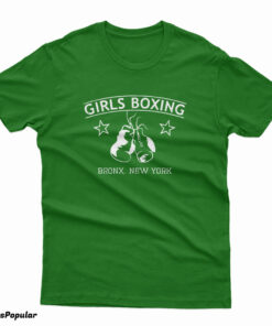 Tv Show Friends Rachel Green Girls Boxing Bronx New York T-Shirt