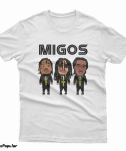 Migos Hip Hop Offset Quavo Takeoff T-Shirt