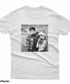 Berserk Sailor Moon Smoking T-Shirt
