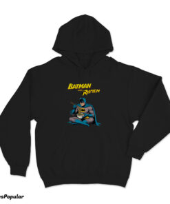 Superhero Batman And Ramen Parody Hoodie