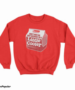 Don’t Hate Me Just Because I’m A Little Cooler Sweatshirt