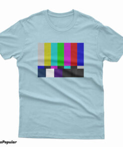 Tv Test Pattern Color Bar T-Shirt