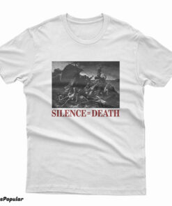 The Raft of the Medusa Silence = Death T-Shirt